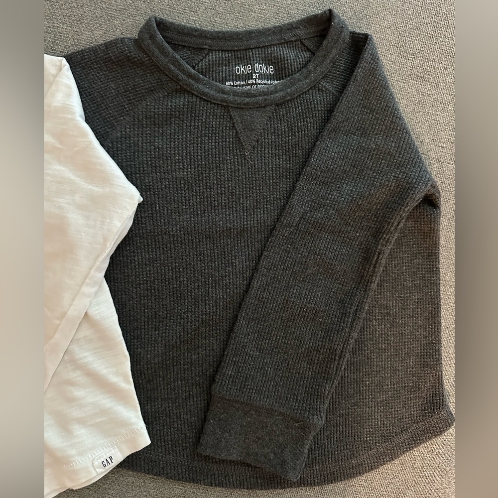 Toddler Boy Sweaters, Size 2T, Gap/ Okie dokie. - Picture 2 of 3